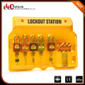 Elecpopular Brand High Quality Portable Yellow Organic Glass Security Lockout Stations